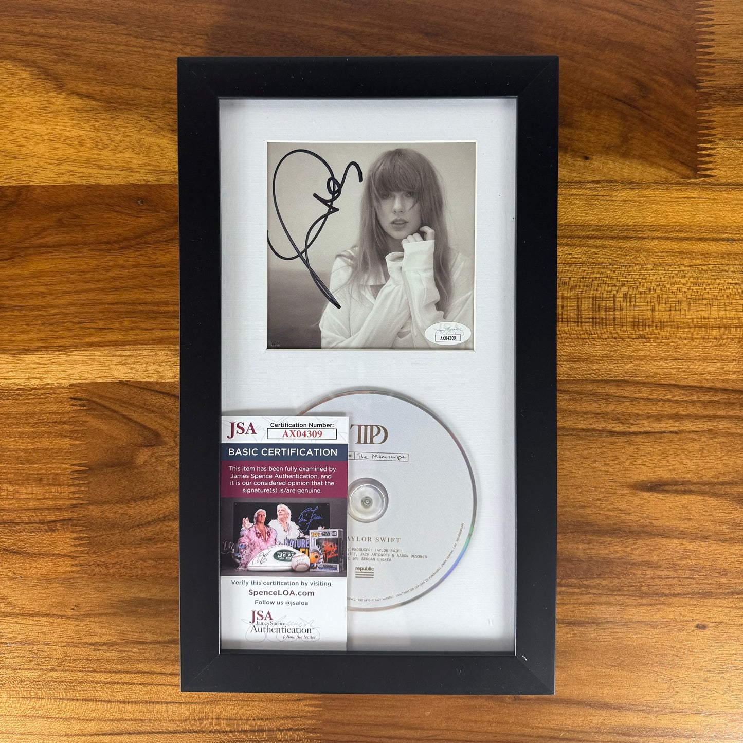 Taylor Swift (CD enmarcado)